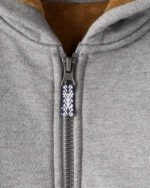 Toddler Boy Long-Sleeve Hooded Zip-Up Jacket - Grey - Image 2