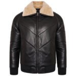 Pelham Quilted leather Bomber Jacket