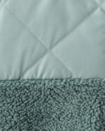 Toddler Boy Long-Sleeve Midweight Quilted Sherpa Jacket - Green - Image 3