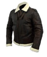 Fallout 4 Bomber Armor Jacket Brown - Image 5