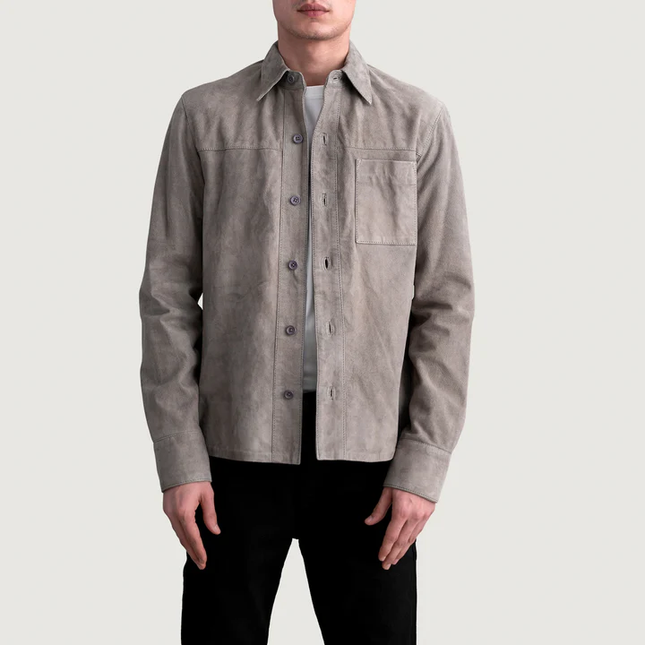 Men_s_Scout_Grey_Suede_Leather_Shirt_Open_Front-4-1724083336073_720x Scout Grey Suede Leather Shirt - Image 1