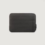 The Baxter Grey Leather Laptop Sleeve