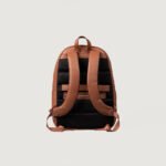 The Philos Brown Leather Backpack - Image 6