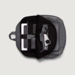 The Philos Grey Leather Backpack - Image 8