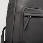 The Philos Grey Leather Backpack - Image 3
