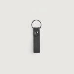 Adkins Black Leather Keychain - Image 2