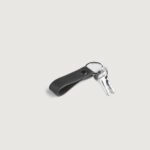Adkins Black Leather Keychain - Image 4