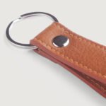 Adkins Brown Leather Keychain - Image 5
