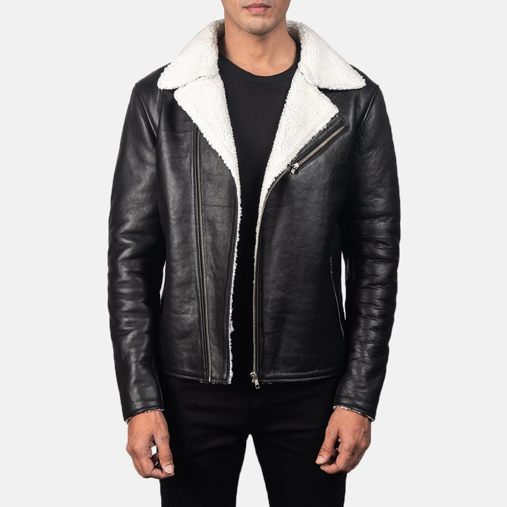 Alberto_White_Shearling_Black_Leather_Jacket_For_Men_Made_of_100_Real_Sheepskin_Leather_and_Sherpa_Fur_Lining_2_41b8ea20-6e1d-4a5f-9aaa-dc0ad055bb92_1024x1024.jpg Alberto White Shearling Black Leather Jacket - Image 1