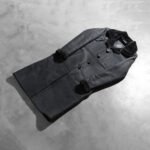 Alina Shearling Black Leather Coat - Image 8