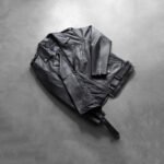 Allaric Alley Black Leather Biker Jacket - Image 7