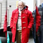 The Man With The Bag Arnold Schwarzenegger Red Coat