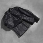 Austere Matte Black Leather Biker Jacket - Image 8
