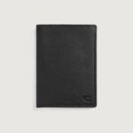 Bernardi Black Leather Travel Wallet