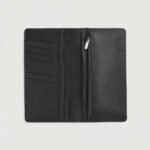 Cameron Black Leather Long Wallet - Image 3