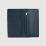 Cameron Blue Leather Long Wallet - Image 3