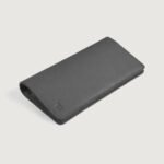 Cameron Grey Leather Long Wallet - Image 3