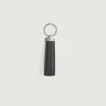 Elroy Black Leather Keychain - Image 2