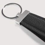 Elroy Black Leather Keychain - Image 5