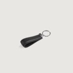 Elroy Black Leather Keychain - Image 3
