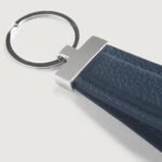 Elroy Blue Leather Keychain - Image 5