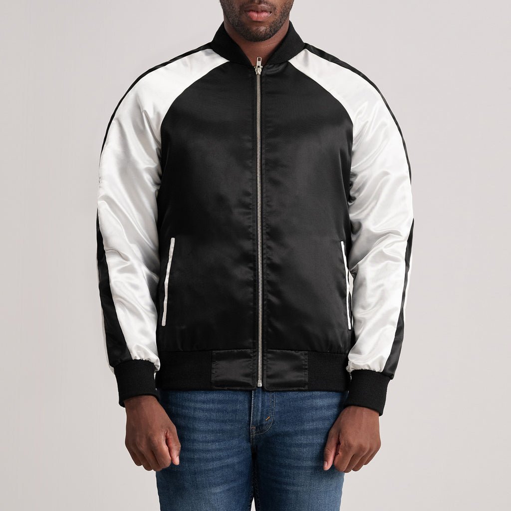 FRONT_CLOSED_1024x1024.jpg Clarke Black Varsity Jacket - Image 1