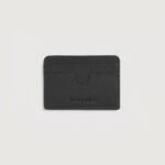 Karl Black Leather Card Holder