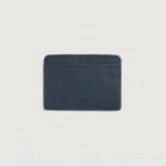 Karl Blue Leather Card Holder - Image 2