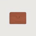 Karl Brown Leather Card Holder