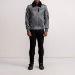 Clyde B-15 Grey Bomber Jacket - Image 4