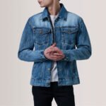 Conard Ice Blue Denim Trucker Jacket