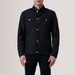 Irwin Black Waxed Canvas Field Jacket - Image 5