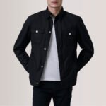 Irwin Black Waxed Canvas Field Jacket