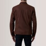 Irwin Brown Waxed Canvas Field Jacket - Image 4