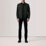 Irwin Olive Waxed Canvas Field Jacket - Image 2