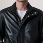 Lester Black Leather Bomber Jacket - Image 6