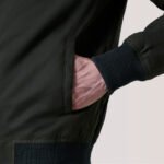 Morrison Olive Canvas Bomber Jacket - Image 6