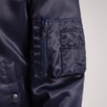 Quinton MA-1 Blue Bomber Jacket - Image 6