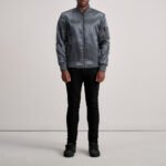 Quinton MA-1 Grey Bomber Jacket - Image 4