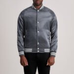 Xander Grey Varsity Jacket