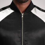 Clarke Black Varsity Jacket - Image 6