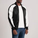 Clarke Black Varsity Jacket - Image 2