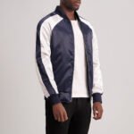 Clarke Blue Varsity Jacket - Image 2