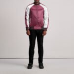 Clarke Maroon Varsity Jacket - Image 4