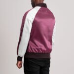 Clarke Maroon Varsity Jacket - Image 5