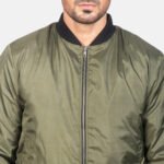 Zack Green Bomber Jacket - Image 6