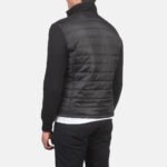 Nashville Quilted Black Windbreaker Jacket - Image 5