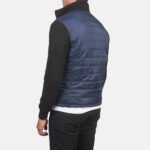 Nashville Quilted Blue Windbreaker Jacket - Image 5