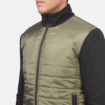 Nashville Quilted Green Windbreaker Jacket - Image 6