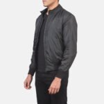 Ramon Black Bomber Jacket - Image 2